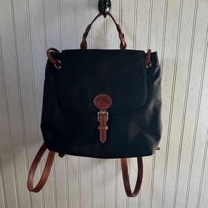 Dooney & Bourke Black and Brown Women's Backpack